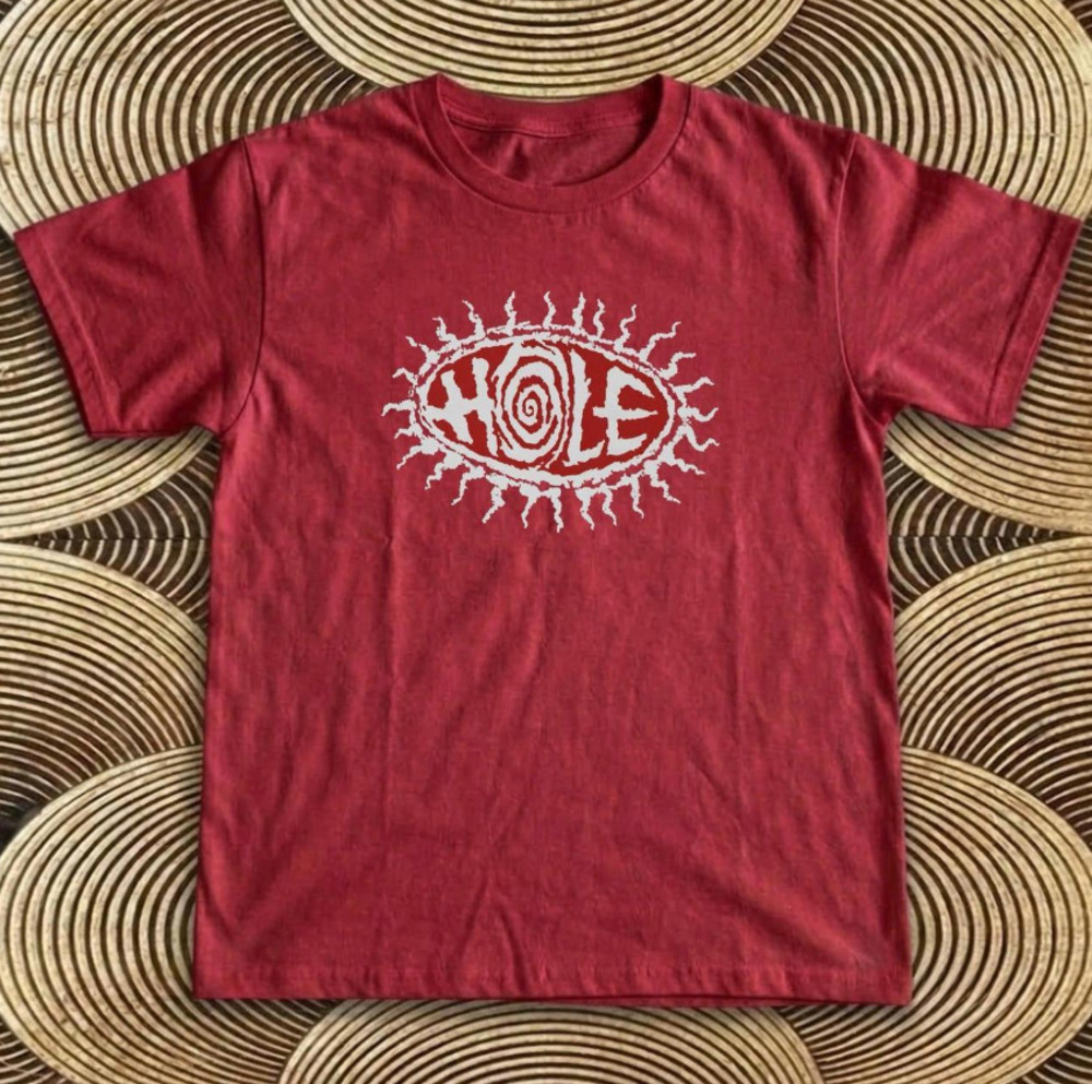 Vintage 90s Hole Band Live Through This Red Graphic T-Shirt